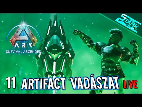 ARK Ascended - 11.Rész (Artifact Vadászat & Szaporítás) - Stark LIVE