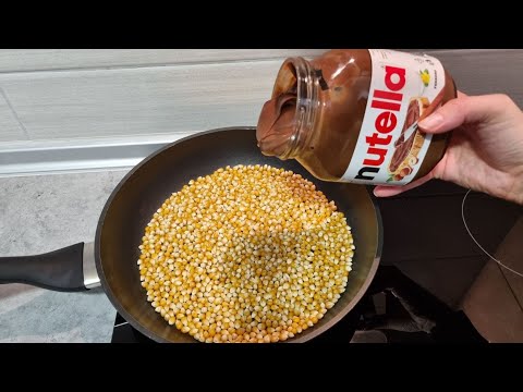 You have to try this delicious Nutella popcorn