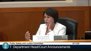 County of Santa Clara Public Safety and Justice Committee June 11, 2026