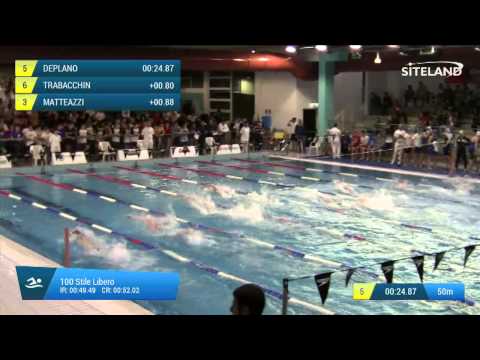 Finale dei 100 Stile Libero Ragazzi Maschi - 18 Memorial  Chiara Giavi