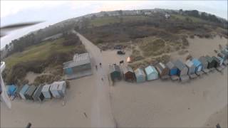 preview picture of video 'Abersoch Beach (North Wales) - High Altitude Flight & Acrobatics UAV Drone'