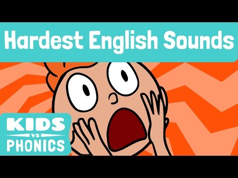 Top 8 Hardest English Sounds | Difficult English Phonics | Made by Red Cat Reading