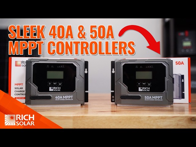 NEW RICH SOLAR BRAVO 40A & 50A MPPT Solar Charge Controller Guide | Beginner Friendly!