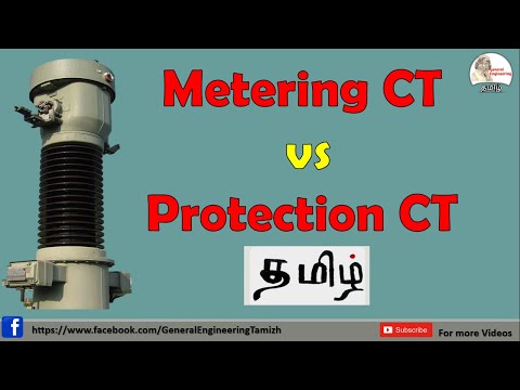 Current transformer working animation and types of CT in Tamil How does current transformer works