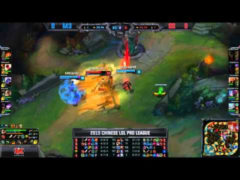[Highlights] Master3 vs Team Snake Game 1 LPL Spring 2015 W6D2  M3 vs SS