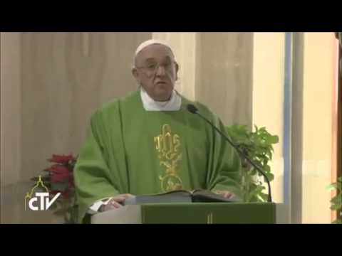 Homilia do Papa Francisco - 18/02/2014 - dublado pela Pascom Lapa-SP