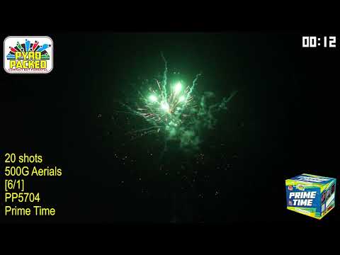 Pyro Packed Fireworks PP5704 Prime Time 6 1