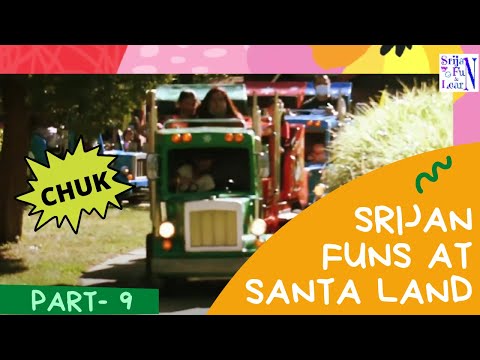 Srijan is at Santa Village Part - 9 | Kids Fun At Santa Land | Toy Train Kids Videos for Kids