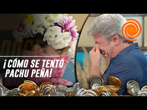 Tentado de la risa y viral: Pachu Peña y su desopilante momento en Corte y Confección Famosos