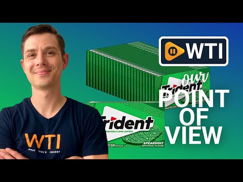 Trident Spearmint Sugar Free Gum - WTI product video review