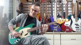 Video thumbnail for Fender Japan Mustang Bass circa 1998: Sound Check / Preshipment Test by Bass Japan Direct