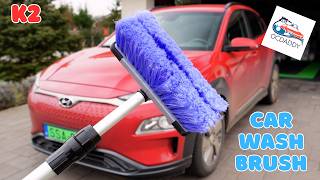 K2 car wash brush test