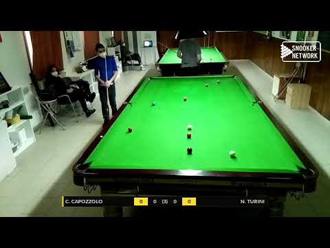 TUSCANY SNOOKER ACADEMY - REG. FIBIS TOSCANA CAT. C 2020/21 - C. CAPOZZOLO vs N. TURINI