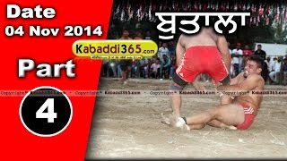 Butala (Kapurthala) Kabaddi Tournament 4 Nov 2014 Part 1 By Kabaddi365.com