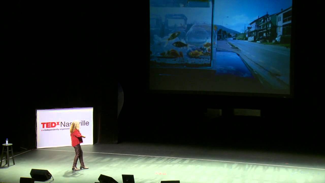 Sara Terry on stage