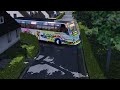 TN Private Bus Struggles In Extreme Tight Road Tamilnadu Private Bus In Extreme Narrow Road