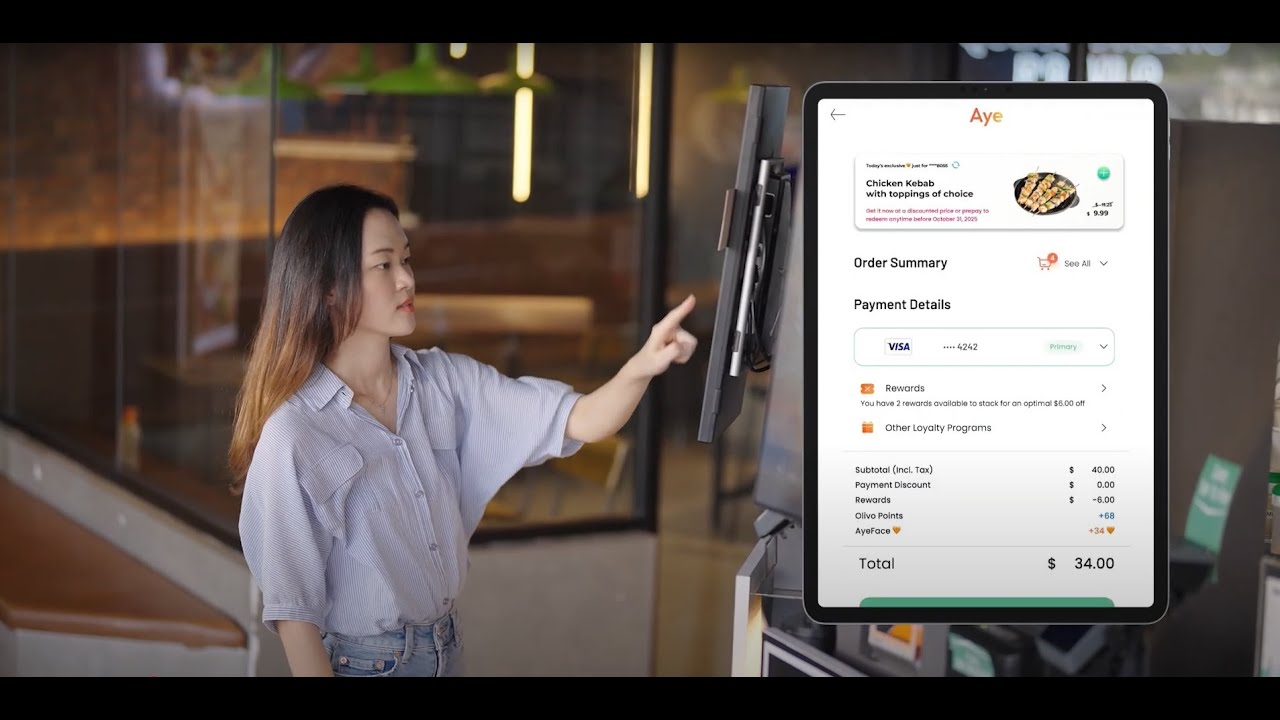 AyeFace — AI-Powered Checkout & Loyalty