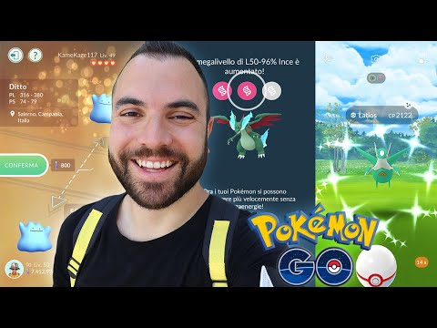 CATTURO LATIOS SHINY, TENTO DITTO SHUNDO e ARRIVO AL MEGALIVELLO ALTO! - Pokémon GO