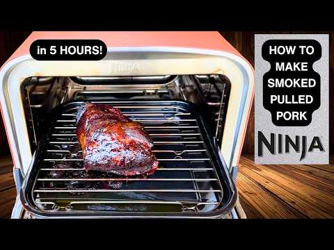 Smoking Pork With The NINJA WOODFIRE Oven: First Time Attempt