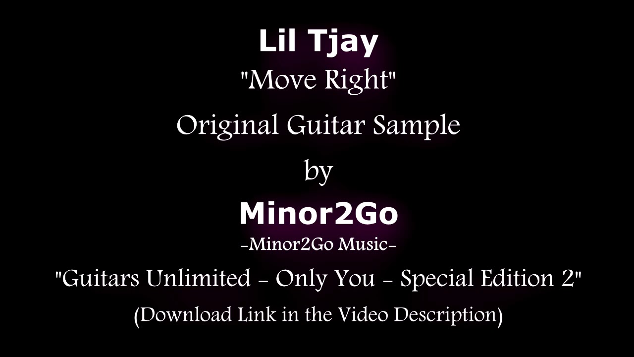 Lil Tjay - Move Right - Original Sample by Minor2Go
