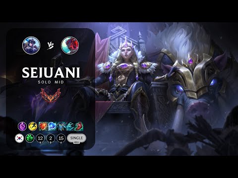 Sejuani Mid vs Yone - KR Grandmaster Patch 12.23