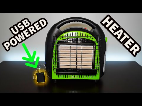 Flame King Propane Heater Hack - USB Powered