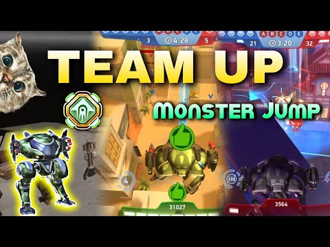 Mech Arena 🤩 Monster Jump | Lancer Jumps | Team Match (TDM)