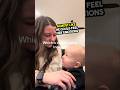 Baby Hugged His Mom Because She Was Crying
