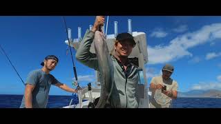 [jiging fishing]映像はハワイフォトグラファーKen そして、ハワイのYouTuber"machami"初ジギングチャレンジ　お楽しみに^_^