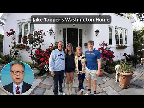 Jake Tapper’s Washington Home — Political Power, Media Authority, and Inside CNN Life (Update)