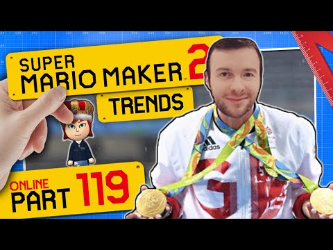 SUPER MARIO MAKER 2 ONLINE 👷 #119: Highlight Super World von TinoSMM & Koopalings Gimmick Castle