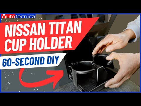 DIY: How to Replace Cup Holder 96967-7S001 on 2004-2015 Nissan Titan