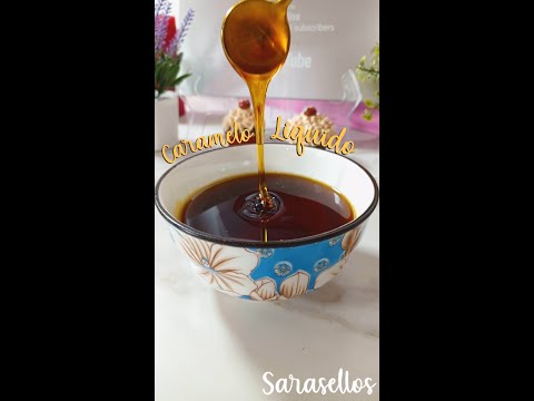 🔴Cómo hacer CARAMELO LÍQUIDO EN VIVO - Sarasellos