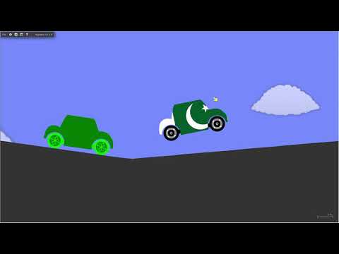 Asia Infection Car Race | Algodoo | Country Cars | Season 4