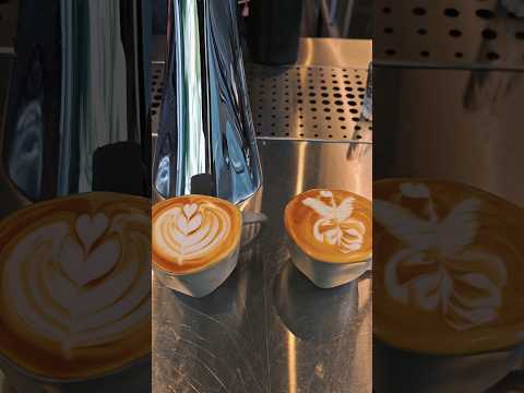 Battle Art #1 Roaster VS Maintenance #coffee #barista #art #latteart #phoenix #tulip