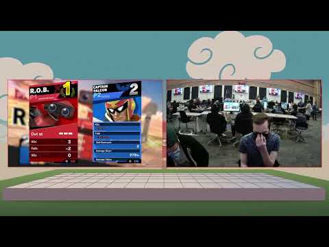 Smash Budokai 3 Losers Top 12 - NAU|KyleYoungDio (ROB) vs. Kneezus (Captain Falcon)