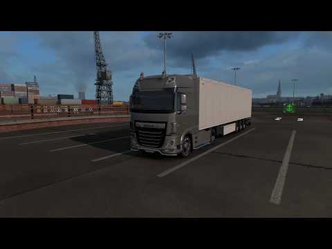 ETS 2 (1.37)#6 DAF XF + Sound Mod JÖNKÖPING (SWEDEN) - SZCZECIN (POLAND) (Part 2)