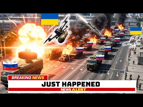 Ukrainian Drones STRIKE Moscow’s $1,165,000,000 Krasukha EW & Radar Convoy — Then...| Russian War