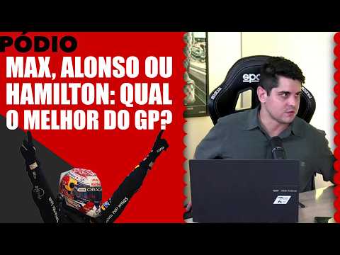 A atuação DOMINANTE de Verstappen vs brilhos de HAMILTON e ALONSO