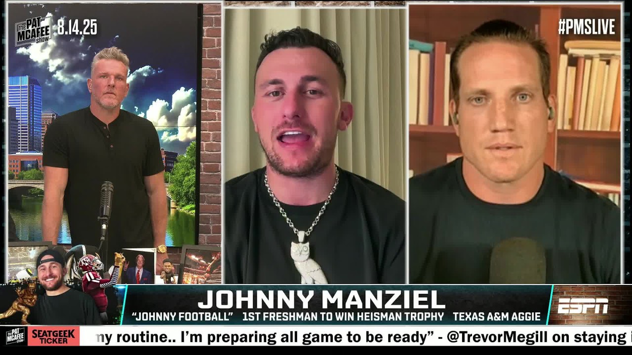 Johnny Football WARNS Arch Manning 🗣️ 'THE SEC IS COMING FOR YOU!' 😳 | The Pat McAfee Show