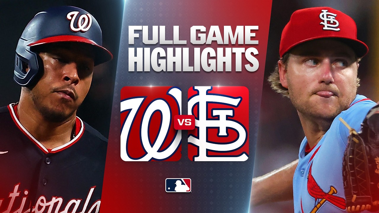 9월19일 워싱턴 세인트루이스 MLB 하이라이트