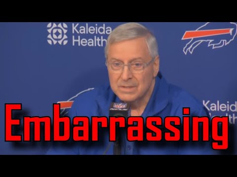 Brandon Beane and Terry Pegula have one of the strangest press conferences youll see | Buffalo Bills