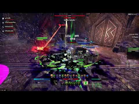 ESO Arcanist Tank | Scalecaller Peak HM | Nuke