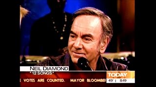 Neil Diamond Live on Today (November 8,2005) - Interview & "I'm On To You" Performance