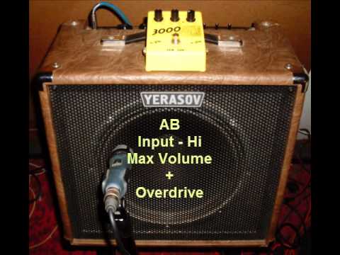 Примеры звучания комбоусилителя Yerasov Classic 45