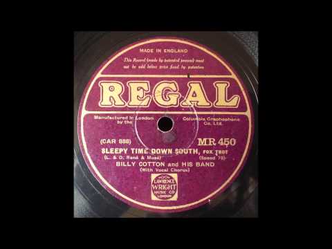Sleepy time down south, Billy Cotton, 1931