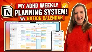 How I Use Notion Calendar to Plan My Week as an ADHD Entrepreneur (Without the Guilt!)
