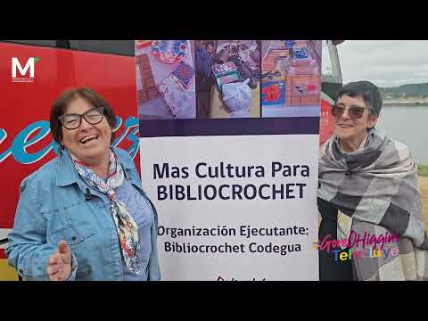 Agrupación "Bibliocrochet" de Codegua vive enriquecedora jornada cultural en Pichilemu