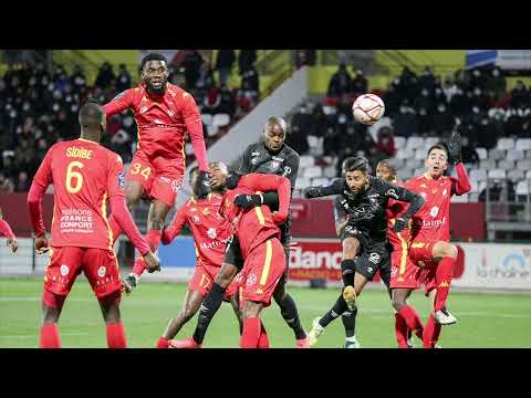 QRM / CAEN 2-2 J19 L2 21/22 ts les buts stade Diochon (QUEVILLY ROUEN MÉTROPOLE/STADE MALHERBE CAEN)
