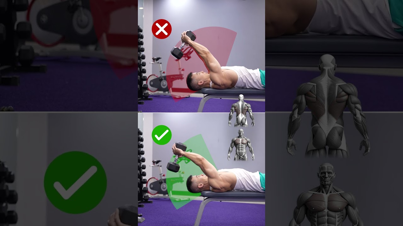 ❌ You're Doing Dumbbell Pullovers WRONG!